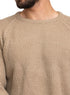 Beige - Design002 BS - Round Pullover - Khotwh